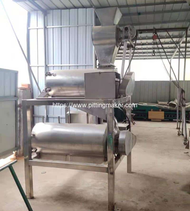 Automatic Prickly Pear Breaking Seeds Separating Pulping Machine